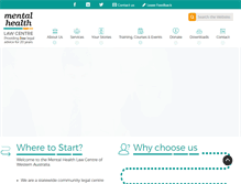 Tablet Screenshot of mhlcwa.org.au